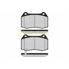 PA1587 BRAKE ENGINEERING Комплект тормозных колодок, дисковый тормоз