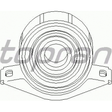 400 080 TOPRAN Подвеска, карданный вал