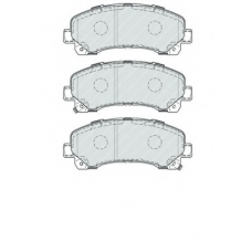 FDB4299 FERODO Комплект тормозных колодок, дисковый тормоз