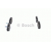 0 986 494 155 BOSCH Комплект тормозных колодок, дисковый тормоз