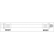 G1912.02 WOKING Тормозной шланг