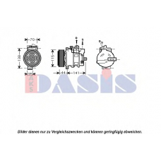 850379N AKS DASIS Компрессор, кондиционер