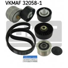 VKMAF 32058-1 SKF Поликлиновой ременный комплект