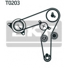 VKMA 02197 SKF Комплект ремня грм