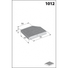 DP1110.12.0058 Dr!ve+ Фильтр, воздух во внутренном пространстве