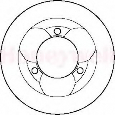 561366B BENDIX Тормозной диск