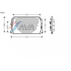 TO5253 AVA Конденсатор, кондиционер
