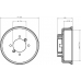 MBD007 MINTEX Тормозной барабан