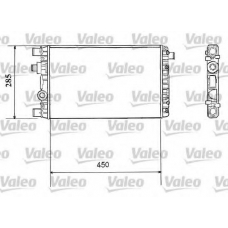 732789 VALEO Радиатор, охлаждение двигателя