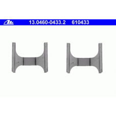 13.0460-0433.2 ATE Комплектующие, колодки дискового тормоза