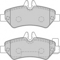 FD7583V NECTO Комплект тормозных колодок, дисковый тормоз