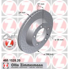 460.1528.20 ZIMMERMANN Тормозной диск