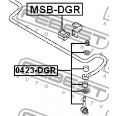 0423-DGR FEBEST Тяга / стойка, стабилизатор