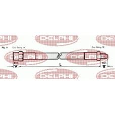 LH1694 DELPHI Тормозной шланг