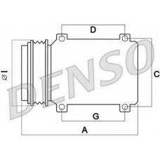 DCP05012 DENSO Компрессор, кондиционер