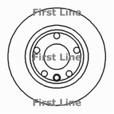 FBD801 FIRST LINE Тормозной диск