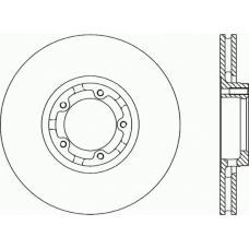 BDR1183.20 OPEN PARTS Тормозной диск