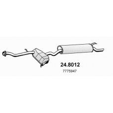 24.8012 ASSO Средний / конечный глушитель ог