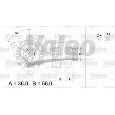 436643 VALEO Генератор
