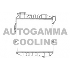 100240 AUTOGAMMA Радиатор, охлаждение двигателя