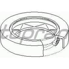 108 768 TOPRAN Уплотняющее кольцо, дифференциал