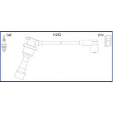 134480 HITACHI Комплект проводов зажигания