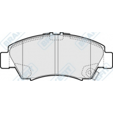 PD3178 APEC Комплект тормозных колодок, дисковый тормоз