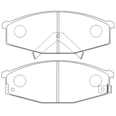 PN-2383 JNBK Колодки тормозные