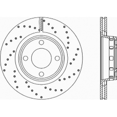 BDRS1034.25 OPEN PARTS Тормозной диск