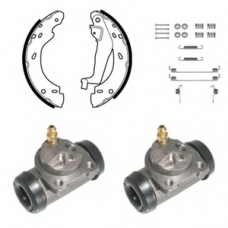 1081 DELPHI Комплект тормозных колодок