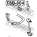 TSB-804 FEBEST Опора, стабилизатор