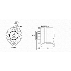 943356971010 MAGNETI MARELLI Генератор