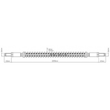 VBH280 MOTAQUIP Тормозной шланг