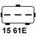 CA1580IR HC-parts Генератор