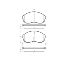 363702160771 MAGNETI MARELLI Колодки тормозные