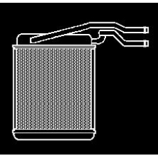 212M10 J. DEUS Теплообменник, отопление салона