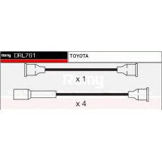 DRL761 DELCO REMY Комплект проводов зажигания