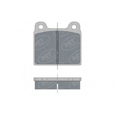 SP 251 PR SCT Комплект тормозных колодок, дисковый тормоз