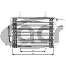 300383 ACR Конденсатор, кондиционер