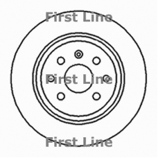 FBD041 FIRST LINE Тормозной диск