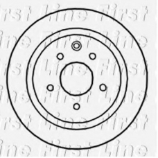 FBD1754 FIRST LINE Тормозной диск