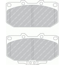 FDB986 FERODO Комплект тормозных колодок, дисковый тормоз