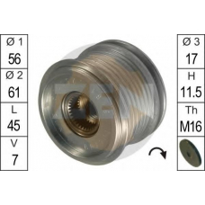 ZN5461 ERA Механизм свободного хода генератора