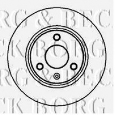 BBD4974 BORG & BECK Тормозной диск