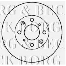 BBD4423 BORG & BECK Тормозной диск
