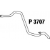 P3707 FENNO Труба выхлопного газа