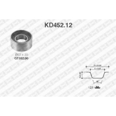 KD452.12 SNR Комплект ремня грм