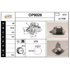 OP9026 SNRA Стартер