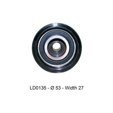 LD0135 TRW Натяжной ролик, ремень грм