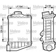 818811 VALEO Интеркулер